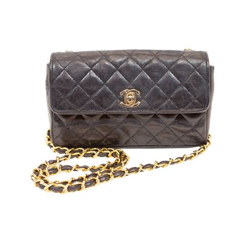 chanel bag crossbody black|chanel crossbody bag vintage.